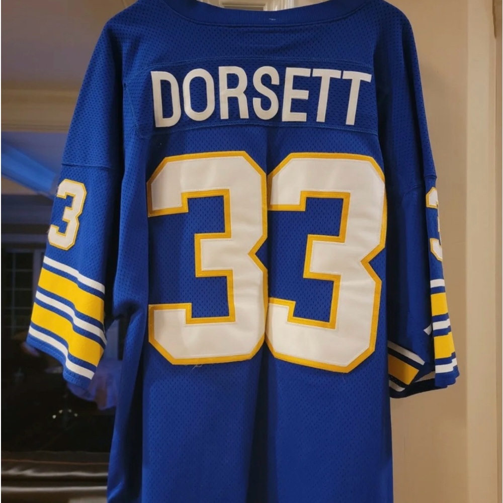 Grid Iron Greats(Vintage sports wear)Pittsburgh 1976 Toney Dorsett (COWBOYS-HOF)